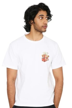 Men’s Regular Fit T-Shirt – “Doing Good” Edition in 61% Cotton 33% Recycled Polyester 6% Spandex – Lightweight Half Sleeve Western Style Crew Tee for Breathable Comfort