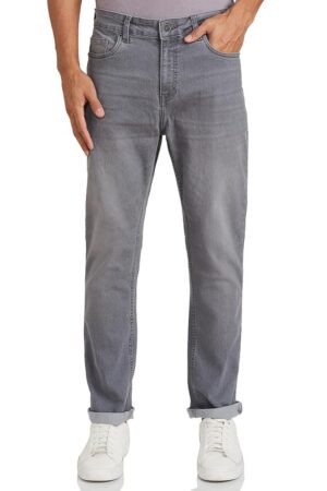 Amazon Brand - Symbol Men's Cotton Rich Stretchable Relaxed Fit Jeans | Casual Denim