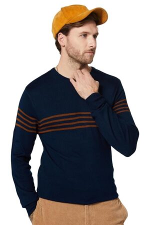 Amazon Brand - Symbol Men Acrylic Pullover Sweater (Available in Plus Sizes)