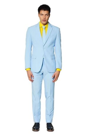 OppoSuits Men's The Blue Party Costume Suit