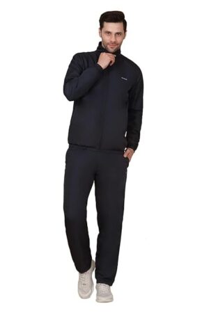 Sweet Dreams Men Solid Front Open Track Suit