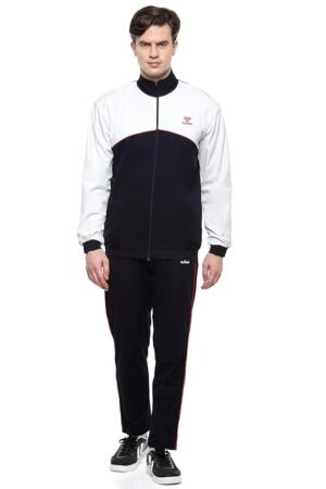 hummel Sladie Men's All weather Regular Fit Track Suit with Zipper and Pockets Comfortable Breathable Stretchable Soft Fabric For Everyday Use Ideal for Gym Training or Running Loungwear