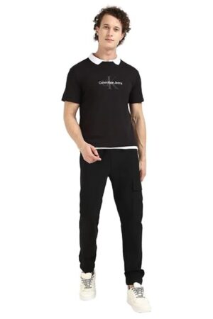 Calvin Klein Men Black Trackpant