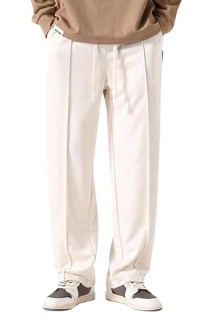 GRECIILOOKS Men's Lycra Cargo Track Pants – Loose Fit Joggers for Men | Korean Style Travel & Lounge Wear with Pockets (Available in Plus Size and Combo Pack of 2)