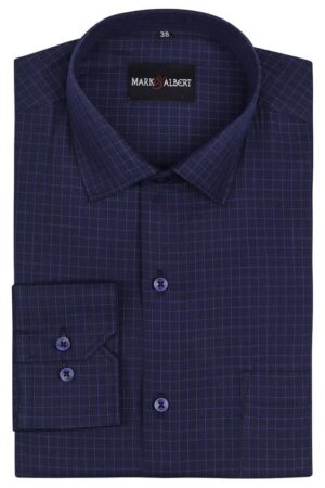 100% Cotton Gingham Checks Full Sleeves Regular Fit Formal Shirt