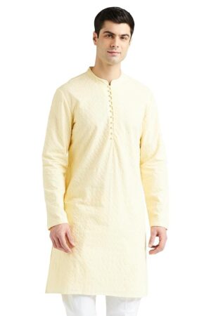 Amazon Brand - Symbol Men's Cotton Regular Fit Casual Kurta