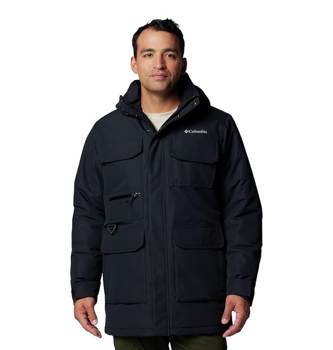 Columbia Men Polyester Standard Length Omni-Heat Inifnity Landroamer II Parka Hiking and Trekking Jacket