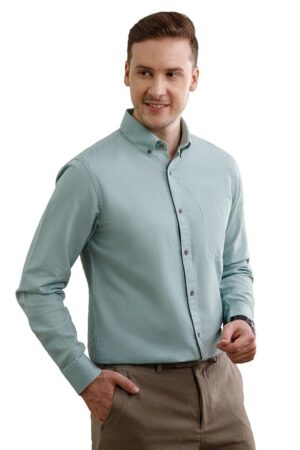 Men's Breeze Full Sleeve Cotton Linen Shirt for Men in Smart Fit