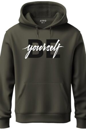 ADRO Men Cotton Hooded Sweatshirt