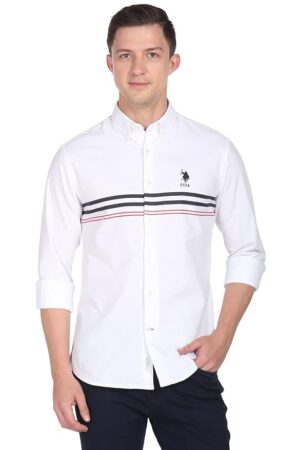 U.S. POLO ASSN. Men Cotton Regular Fit SHIRTS