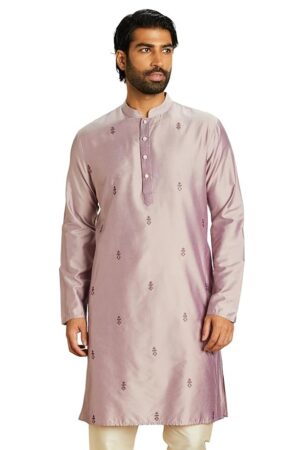 Amazon Brand - Symbol Men Festive Embellished Long Kurta
