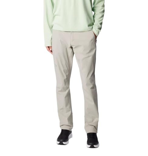 Columbia Men Grey Omni Shield Wanoga Lightweight Hiking | Trekking | Camping | Safari Pant, 30