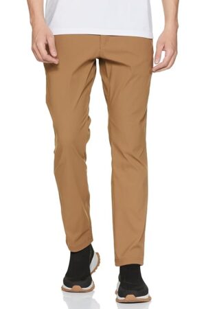 Columbia Men Brown Omni Shield Black Mesa Woven Hiking | Trekking | Camping | Safari Pant, 34