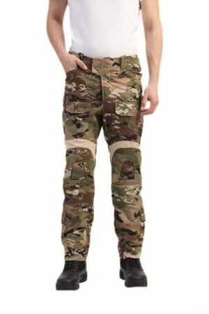 MOUNTMILLER Men's Camouflage Printed Advanced Multicam Ripstop Pant | Water Repellant | Multi-Pocket | UV Protective | Abrasion-Resistant | Ideal for Outdoor, Hiking & Trekking